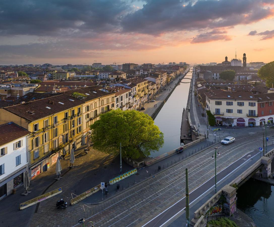 Navigli-Duomo Exclusive Design Loft Su Due Piani Con Wifi Apartment Milan Bagian luar foto